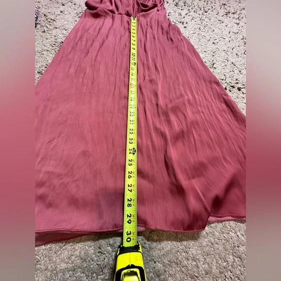 Intimately Free People Pink Ultra High Waisted Wide Leg Dressy Pants Size Medium - Picture 7 of 9